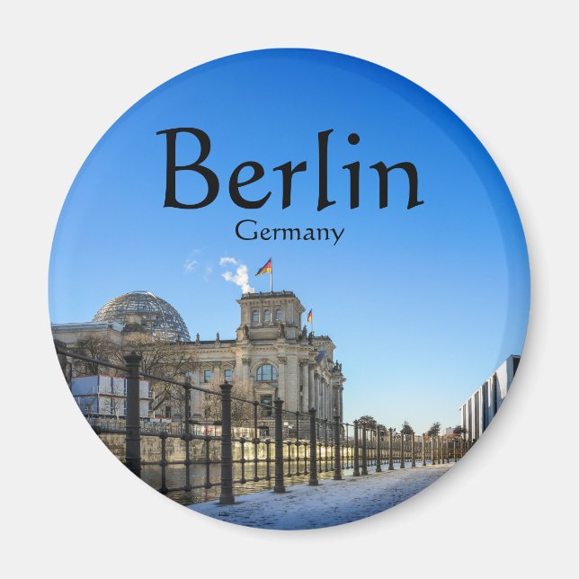 Berlin Tyskland Magnet (Framsidan)