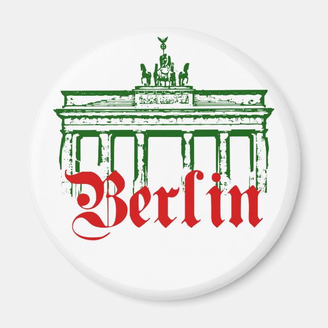 Berlin Tyskland Magnet (Framsidan)
