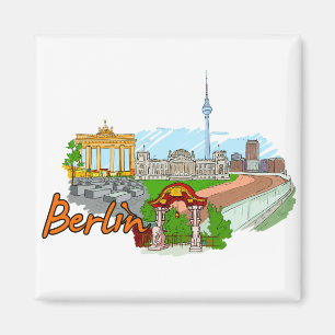Berlin - Tyskland Magnet