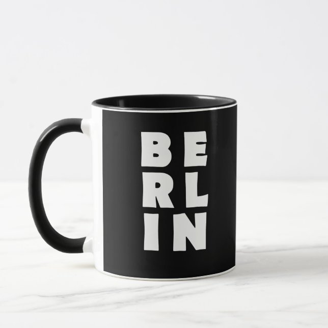 Berlin Tyskland Mugg (Vänster)