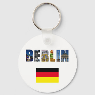 Berlin Tyskland Nyckelring