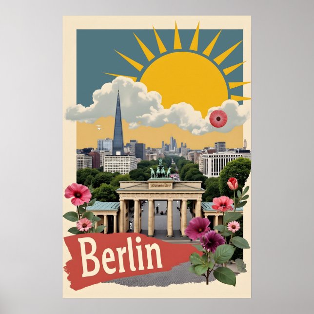 Berlin, Tyskland Poster (Framsidan)