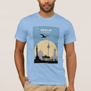 Berlin, Tyskland reseaffisch T Shirt