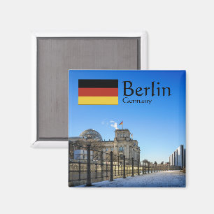 Berlin Tyskland Souvenir Magnet