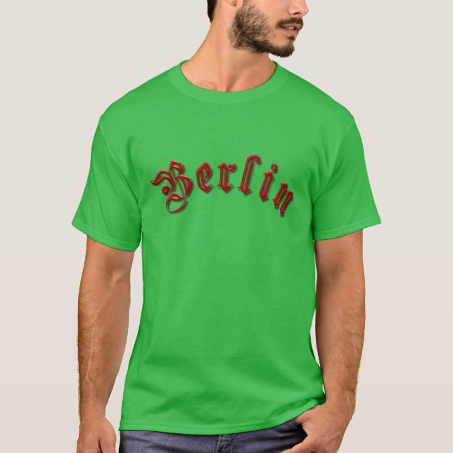 Berlin Tyskland T-shirt (Framsida)
