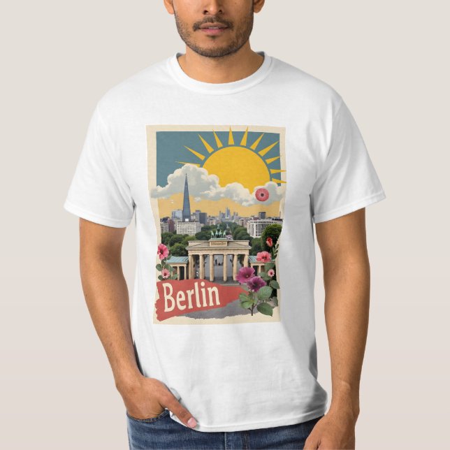Berlin, Tyskland T Shirt (Framsida)