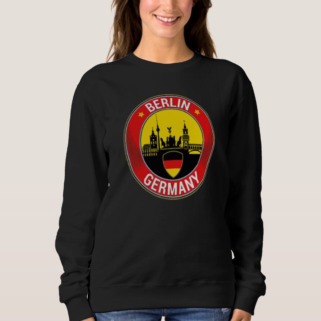 Berlin Tyskland T Shirt (Framsida)