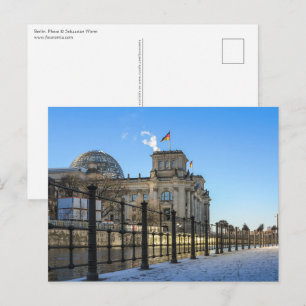 Berlin Tyskland Vykort