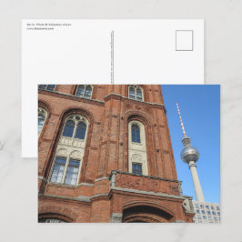 Berlin Tyskland Vykort