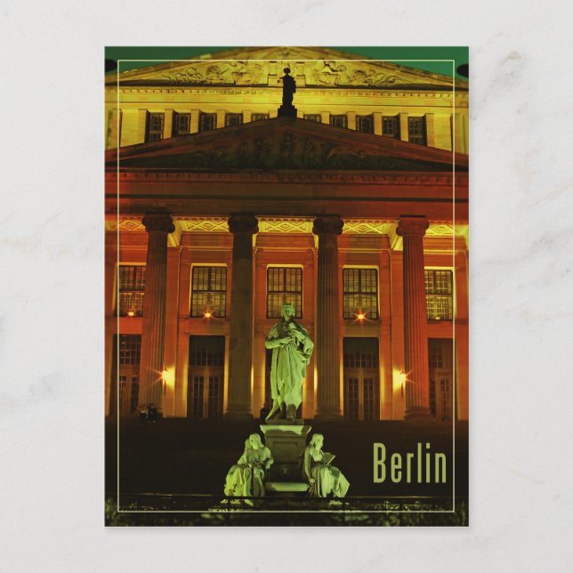 Berlin,Tyskland Vykort (Framsida)