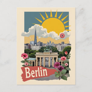 Berlin, Tyskland Vykort