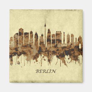Berlin Tysklandare Cityscape Magnet