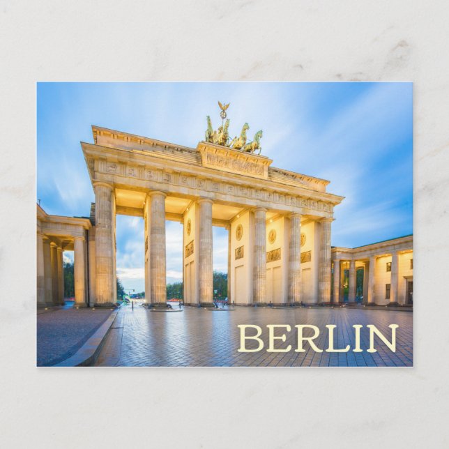 Berlin, Tysklant vykort (Framsida)