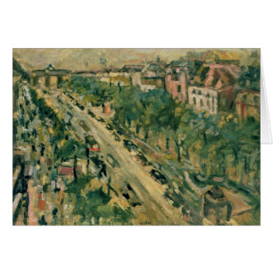 Berlin Unter håla Linden, 1922 Hälsningskort