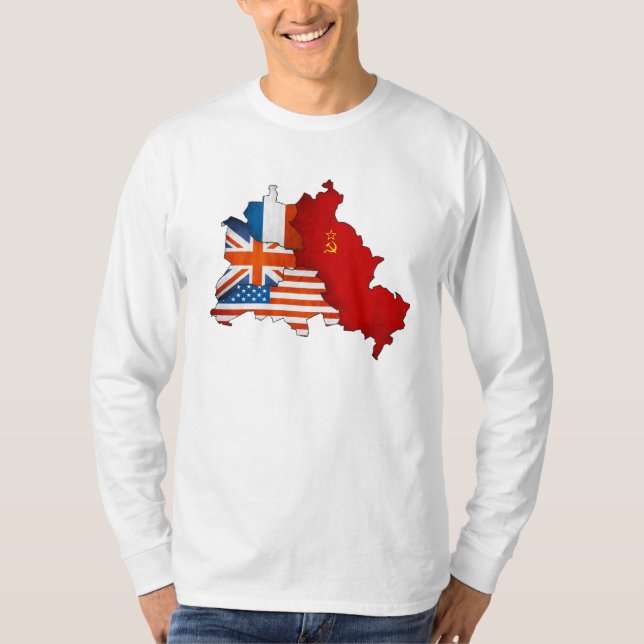 Berlin - upptagen stad t shirt (Framsida)