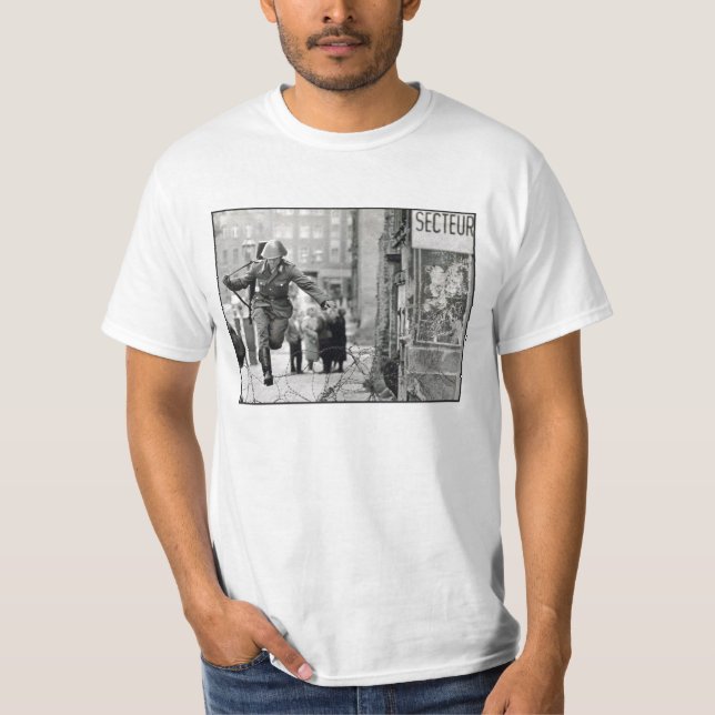 Berlin vägg 1961 tee shirt (Framsida)