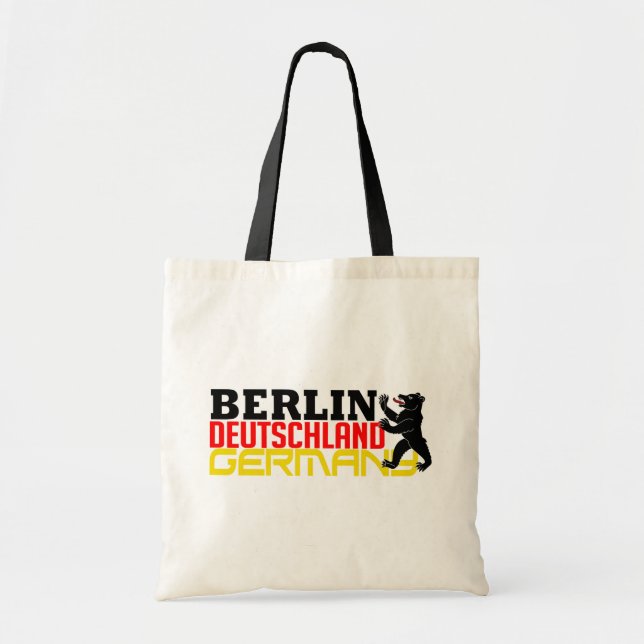 BERLIN-väska - välj stil & färg Tygkasse (Framsidan)