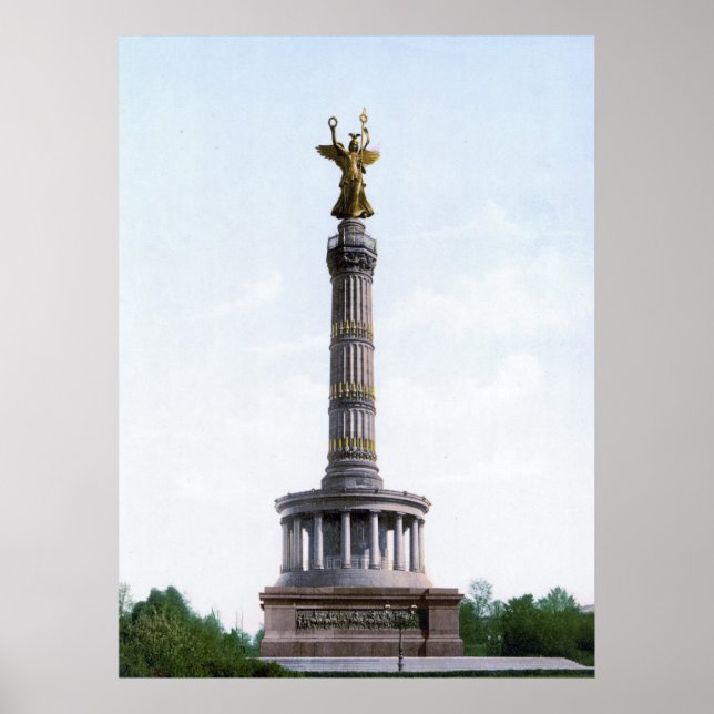 Berlin Victory Column Poster (Framsidan)