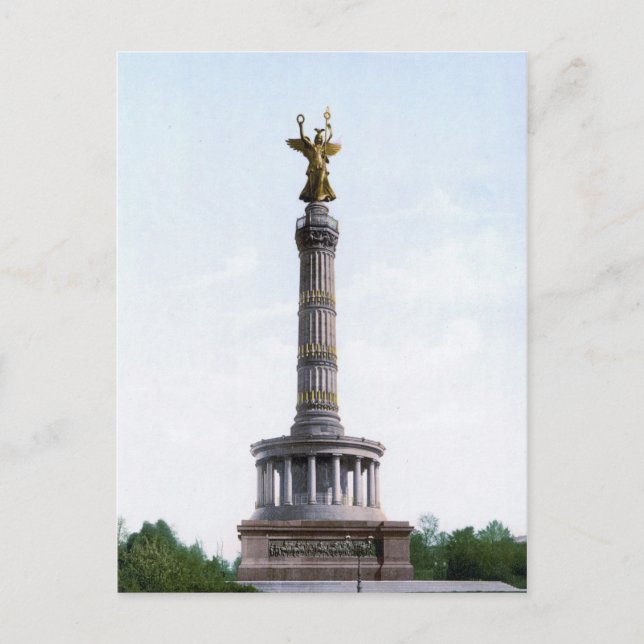 Berlin Victory Column Vykort (Framsida)