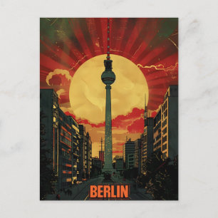 Berlin Vintage Propaganda Art Vykort