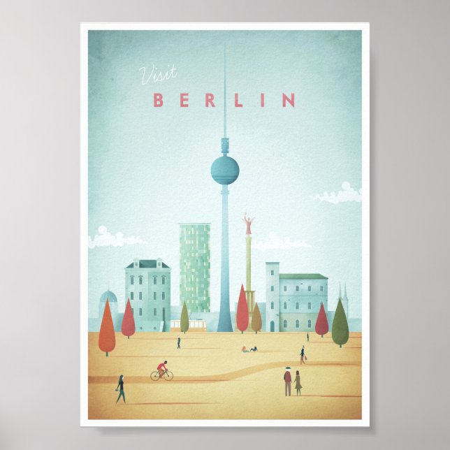 Berlin Vintage resor Poster (Framsidan)