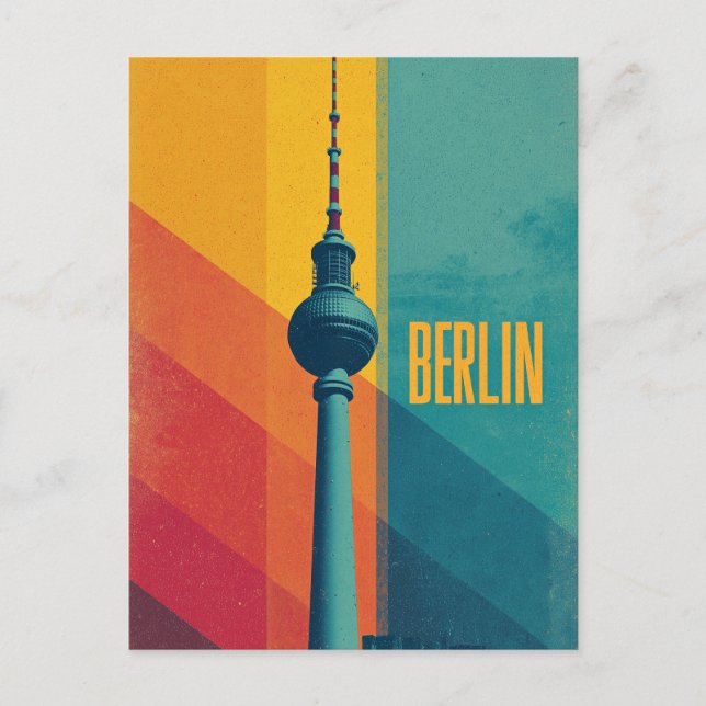 Berlin vintage  vykort (Framsida)