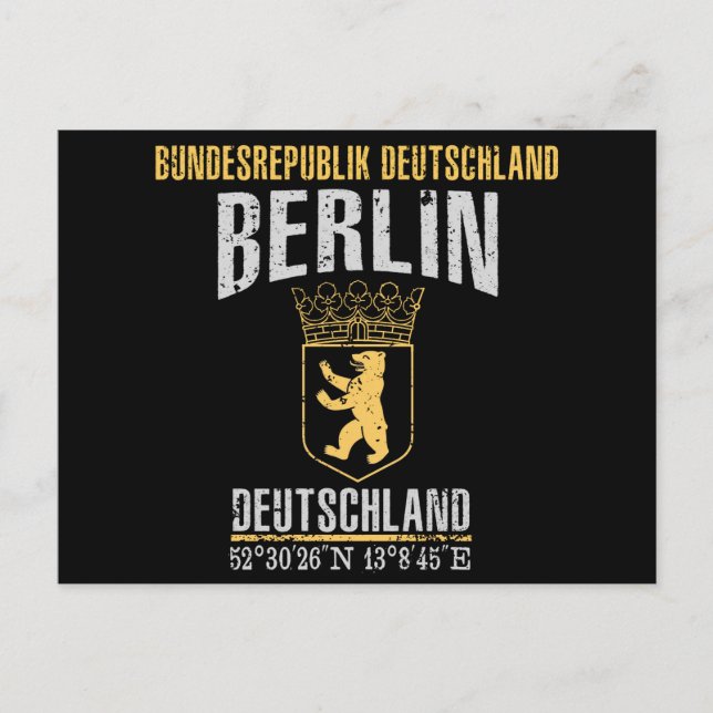 Berlin Vykort (Framsida)