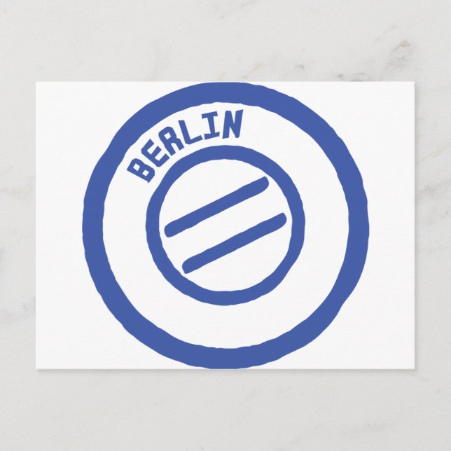 Berlin Vykort (Framsida)