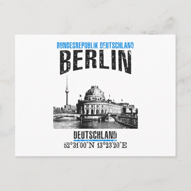 Berlin Vykort (Framsida)