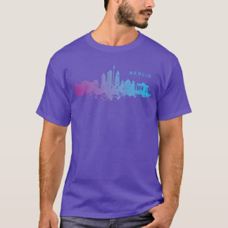 Berlin Watercolor Skyline T Shirt