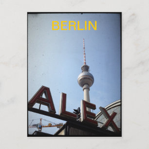 BerlinAlexander Platz TV Torn vykort