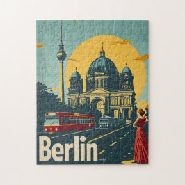 BerlinArt Deco-vykort Pussel