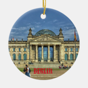Berlincirkelns prydnad julgransprydnad keramik