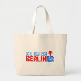 Berliner bag - välj stil & färg jumbo tygkasse
