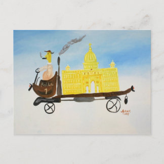 Berliner Bauwagen Vykort