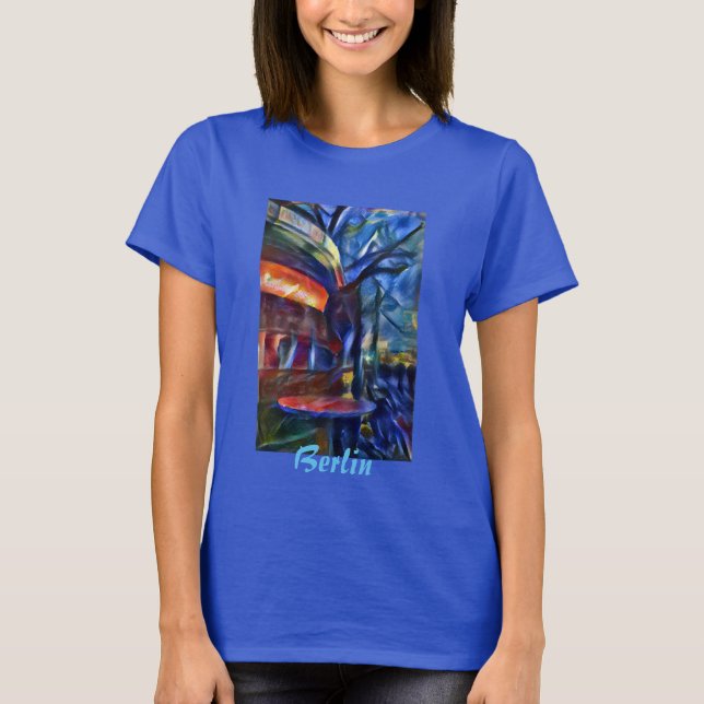 Berliner Currywurst T-Shirt (Framsida)