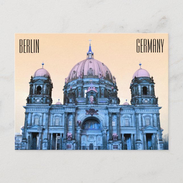 Berliner Dom (Berlin, Tyskland) Vykort (Framsida)