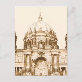 Berliner Dom i Berlin, Tyskland Vykort