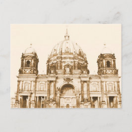 Berliner Dom i Berlin, Tyskland Vykort