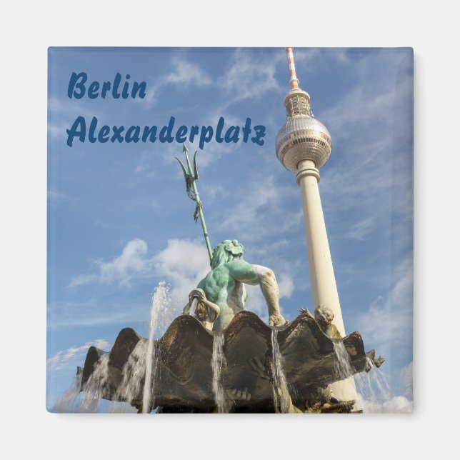 Berliner Fernsehturm Magnet (Framsidan)