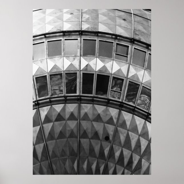 Berliner Fernsehturm nr 7 Poster (Framsidan)