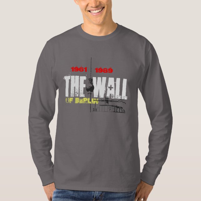 Berliner Mauer Design Tee (Framsida)