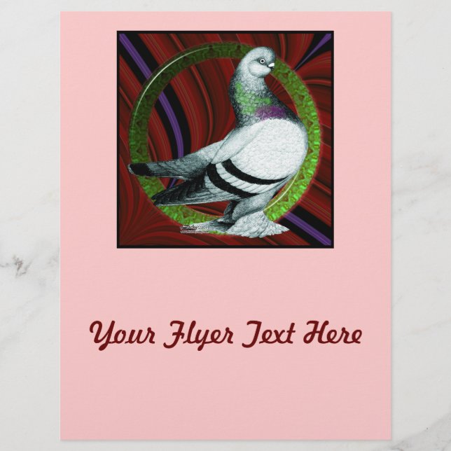 Berliner Pigeon Circle Reklamblad (Framsidan)
