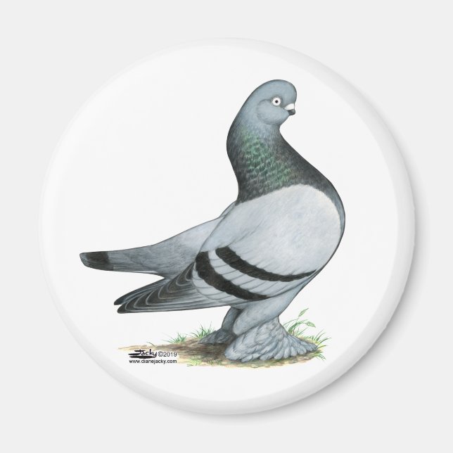 Berliner Tumbler Blue Pub Magnet (Framsidan)