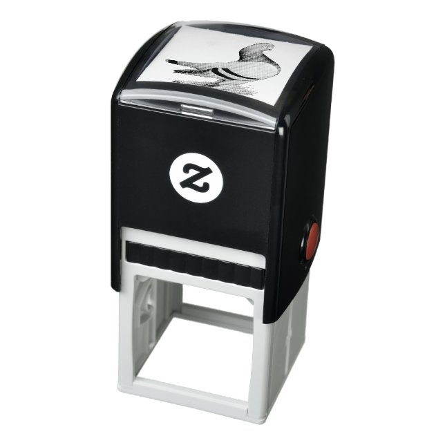 Berliner Tumbler Pigeon Blue Pub Självfärgande Stämpel (Produkt)