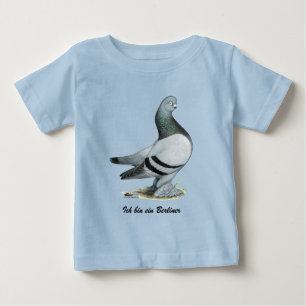 Berliner Tumbler Pigeon Blue Pub T Shirt
