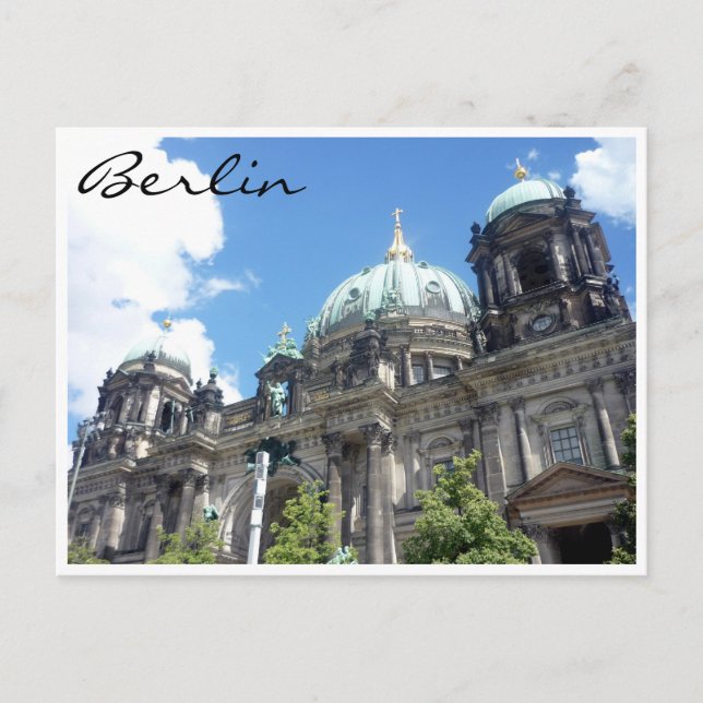 berlinerkatedralen tyskland vykort (Framsida)