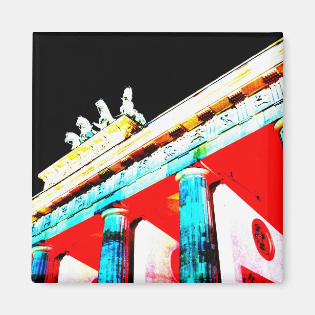 Berlinfärgaden Magnet (Framsidan)