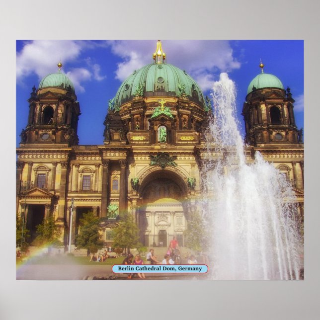 Berlinkatedral Dom, Tyskland Poster (Framsidan)