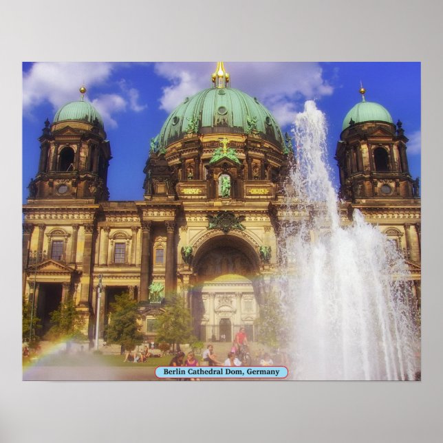Berlinkatedral Dom, Tyskland Poster (Framsidan)